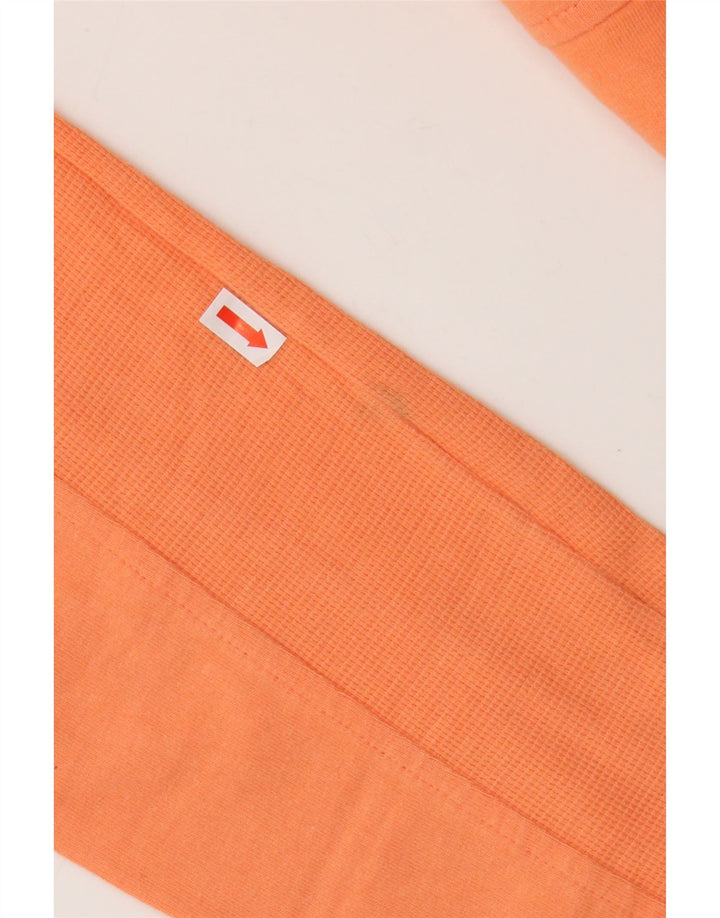 CHAMPION Jaqueta feminina de treino UK 18 XL laranja algodão