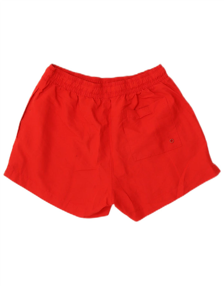 Shorts de natação masculino Calvin Klein gráfico pequeno poliéster vermelho