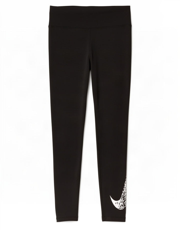 Leggings Nike Dri Fit Graphic UK 12 Médio Preto Poliéster