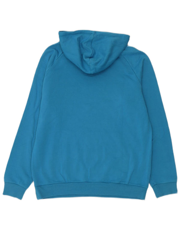 Camisola com capuz gráfico Adidas Boys 15-16 anos azul
