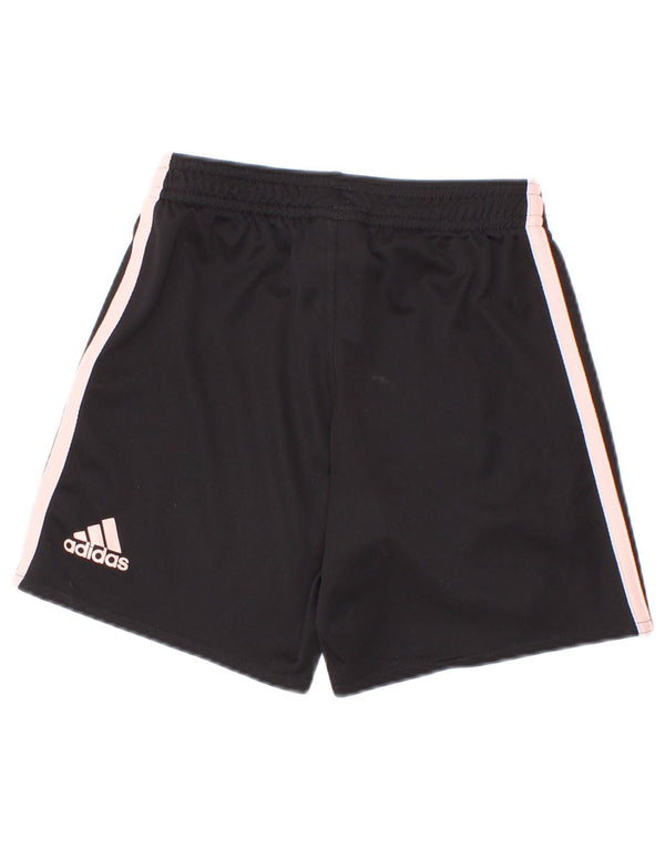 Shorts esportivos Adidas Boys Manchester United 4-5 anos preto poliéster