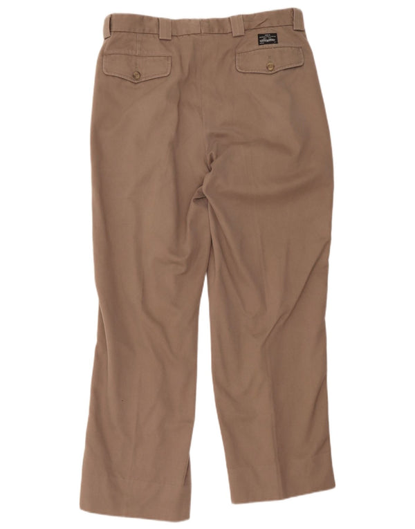 Calça Chino Feminina Levi's W34 L30 Algodão Bege
