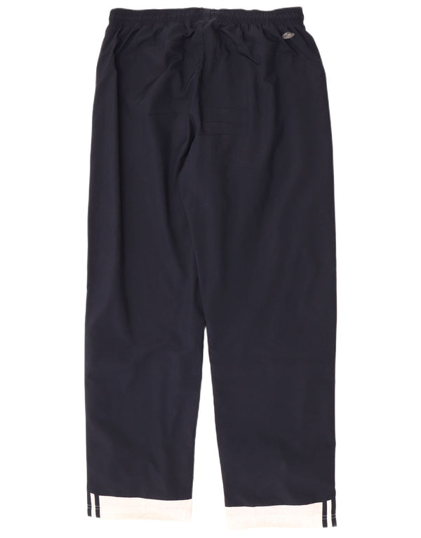 Adidas Mens Clima 365 Calça de treino grande azul marinho Colourblock