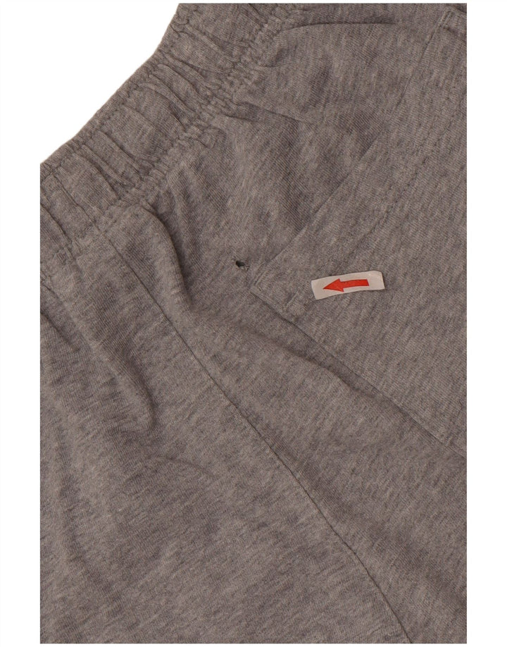 Shorts esportivos femininos Nike UK 12 algodão cinza médio