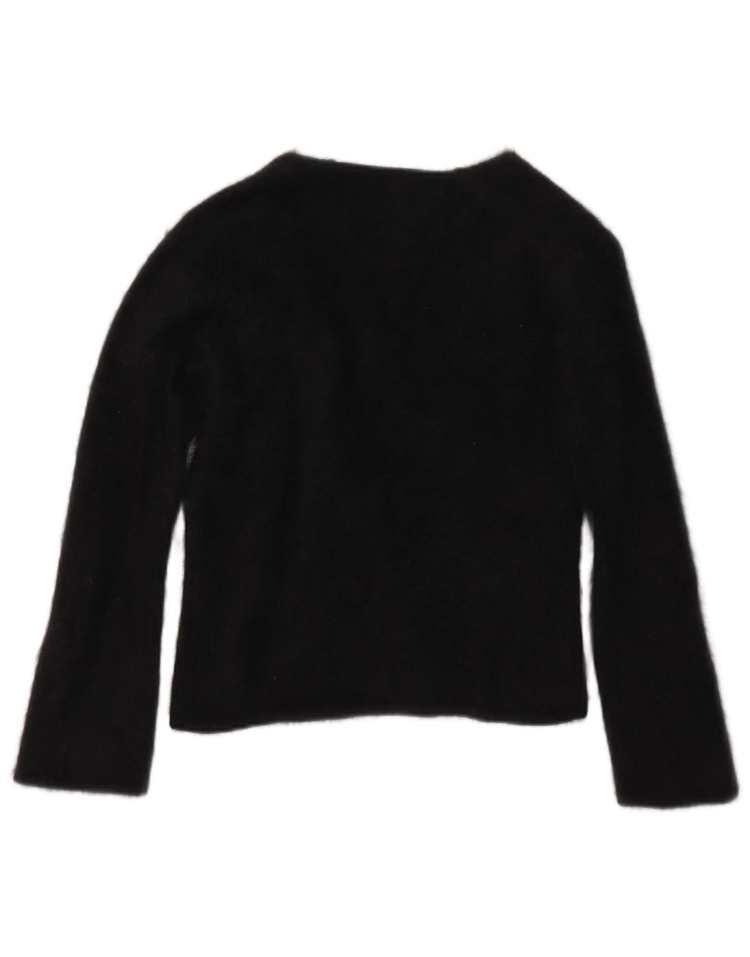 Suéter feminino Monsoon UK 12 médio preto angorá