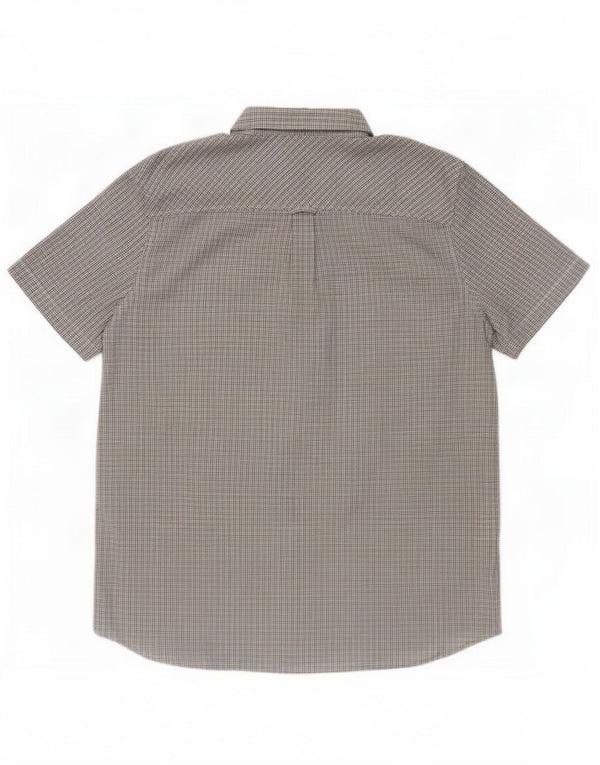 Camisa masculina Slim Fit Timberland 2XL cinza xadrez