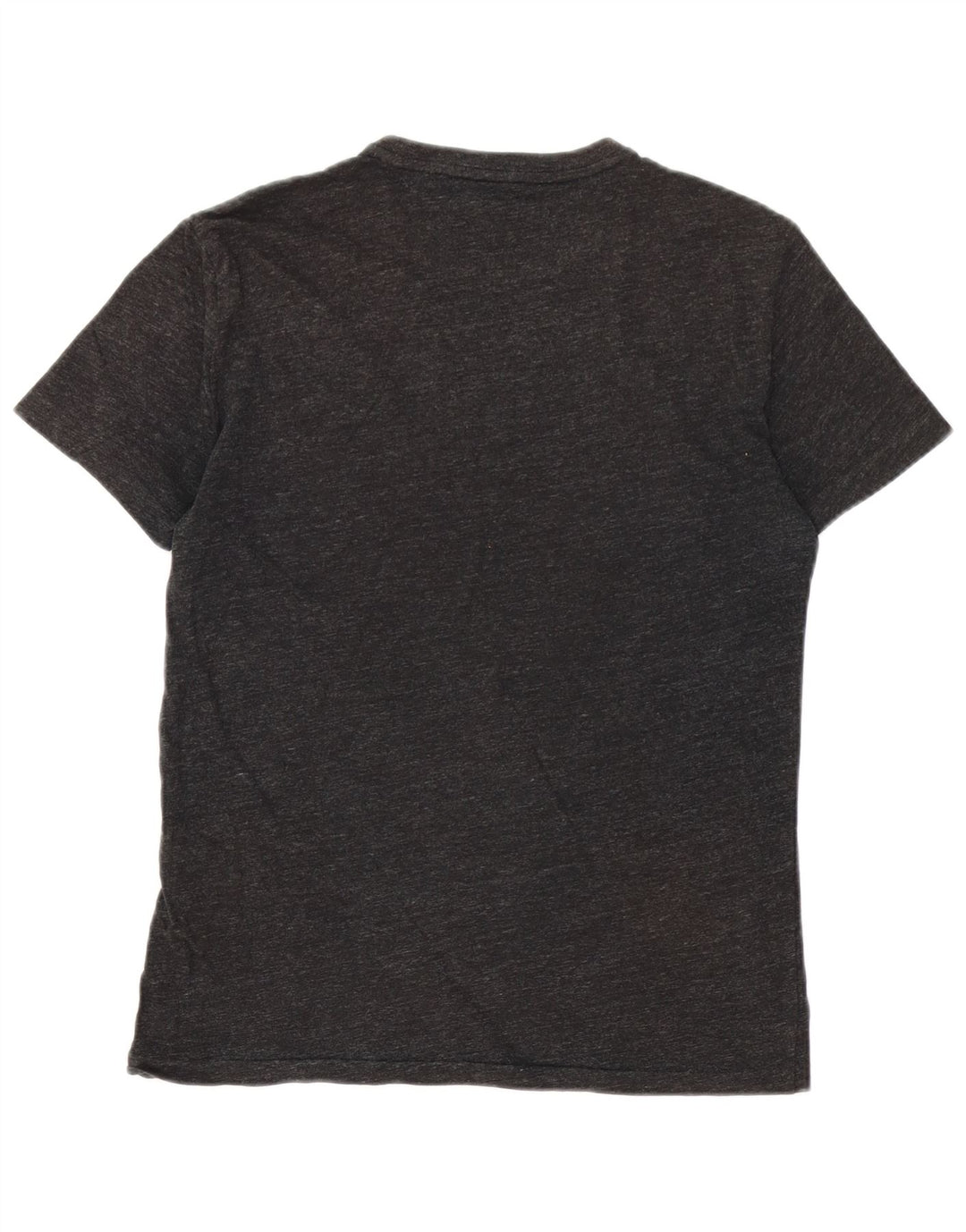 Camiseta masculina POLO RALPH LAUREN personalizada slim fit top pequeno cinza manchado