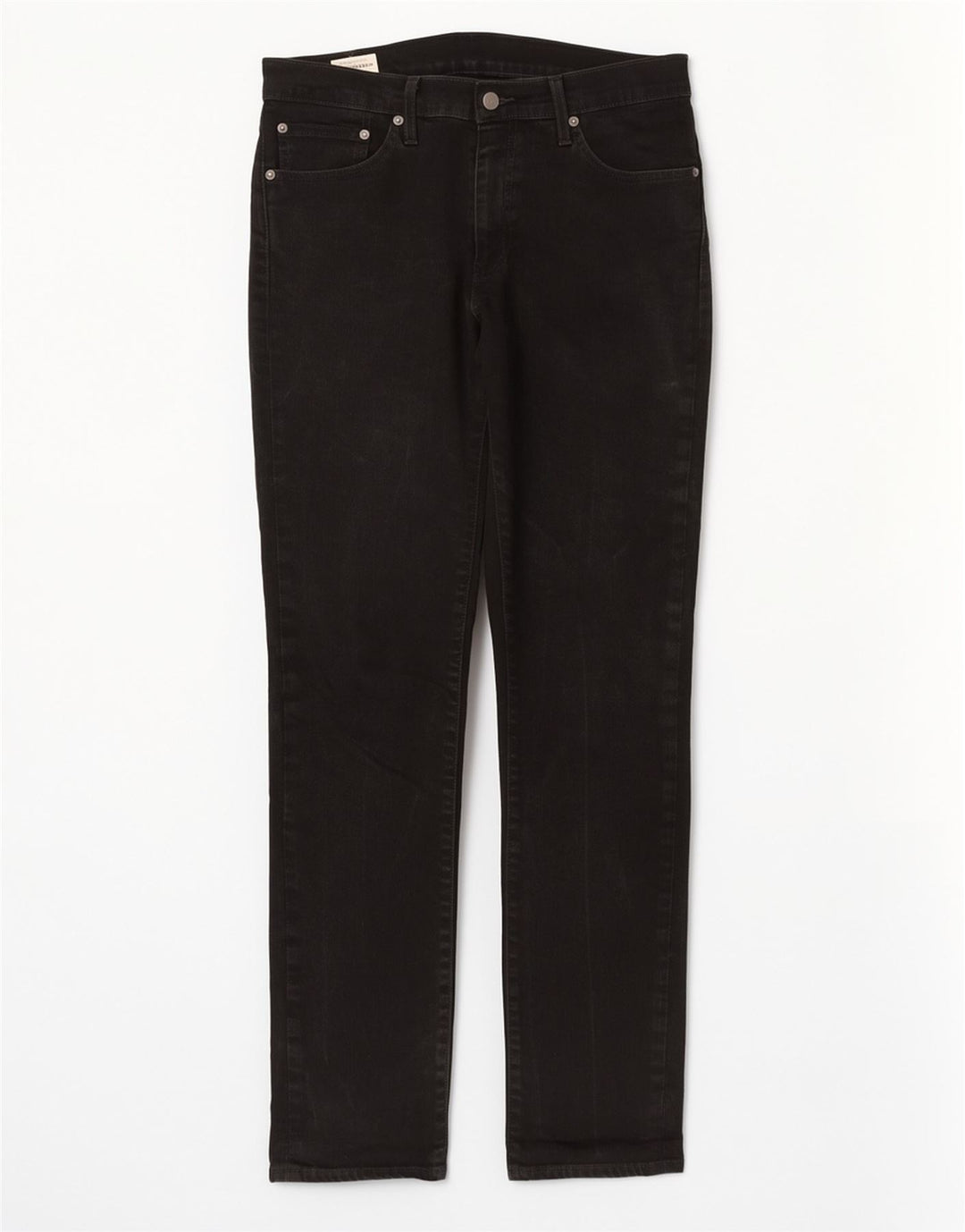 Levi's Masculino 511 Slim Jeans W32 L34 Algodão Preto