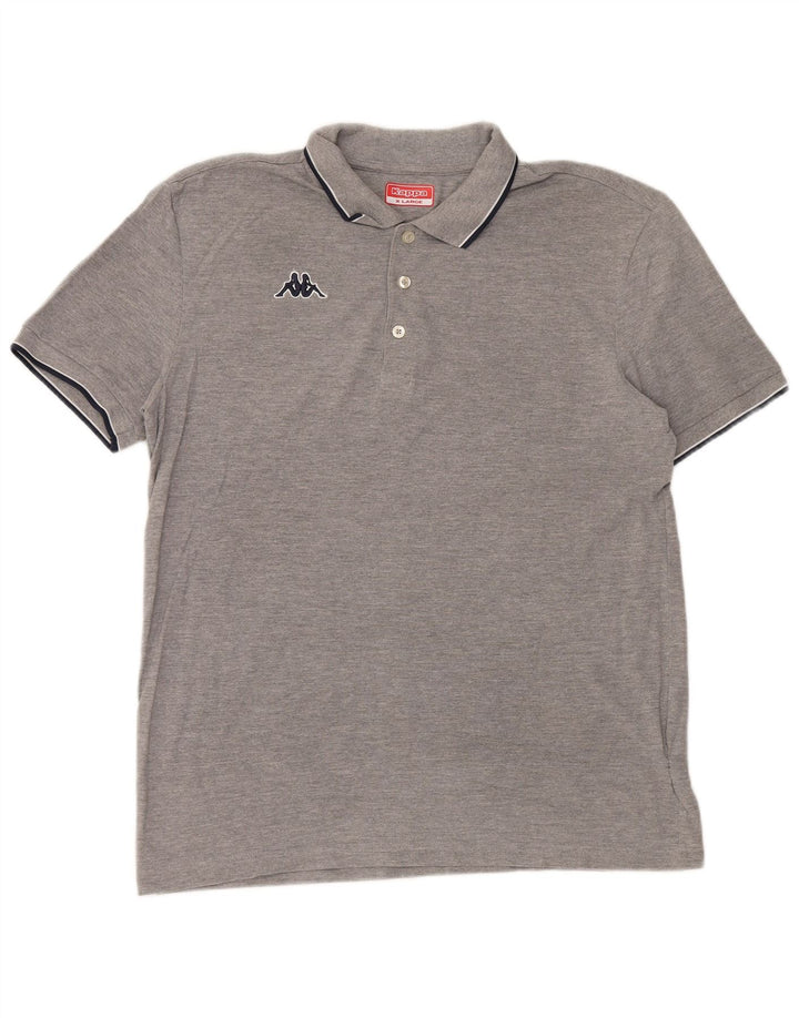 Camisa polo masculina Kappa XL cinza