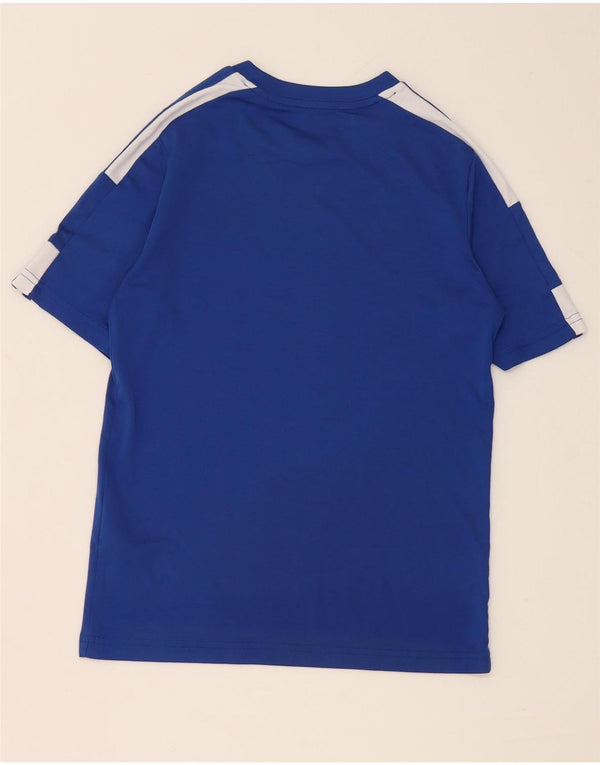 Camiseta Adidas Menino Aeroready Top 11-12 Anos Azul Poliéster