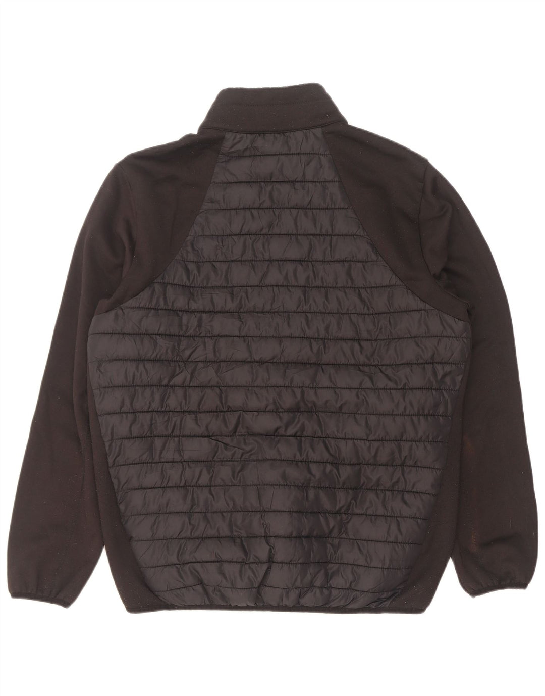 Jaqueta acolchoada de golfe masculina Calvin Klein UK 38 poliéster preto médio