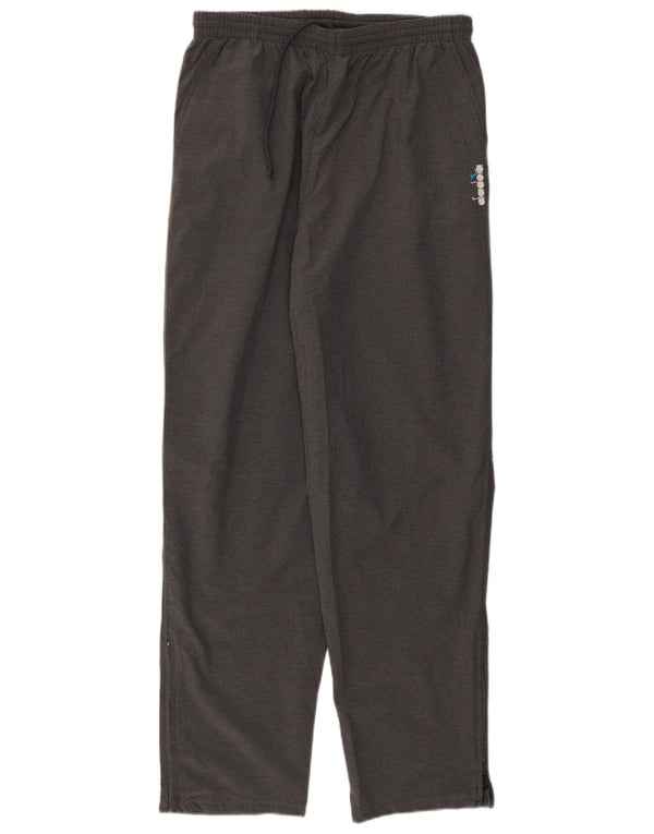 Calça de treino masculina Diadora 2XL cinza nylon