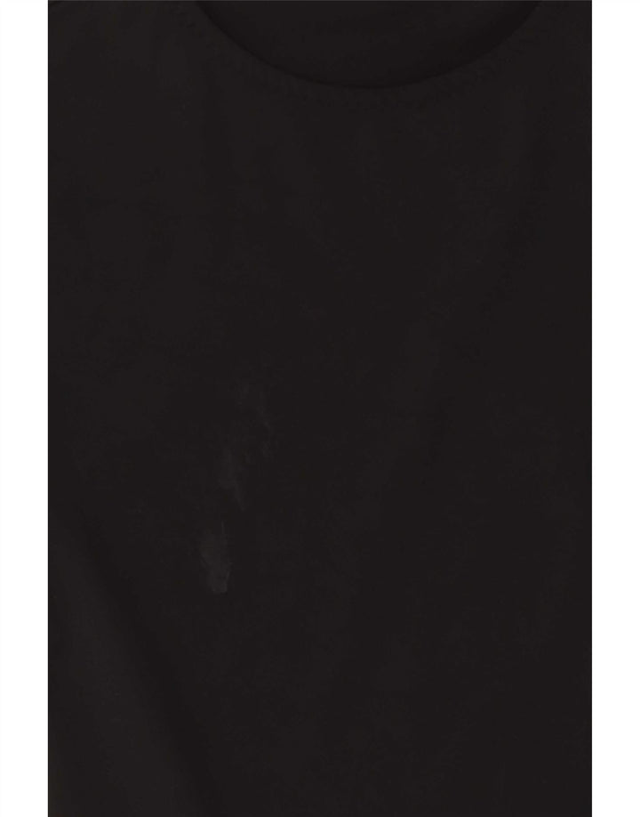 Body feminino Zara UK 8 pequeno preto poliamida