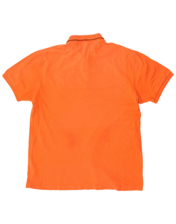 Camisa pólo masculina Sun68 2XL algodão laranja