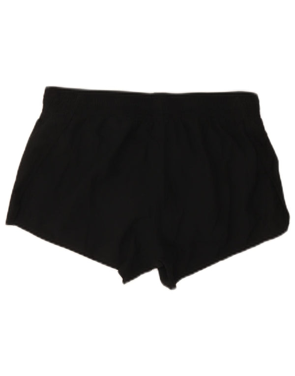 Shorts esportivos femininos NIKE Dri Fit UK 12 médio preto poliéster