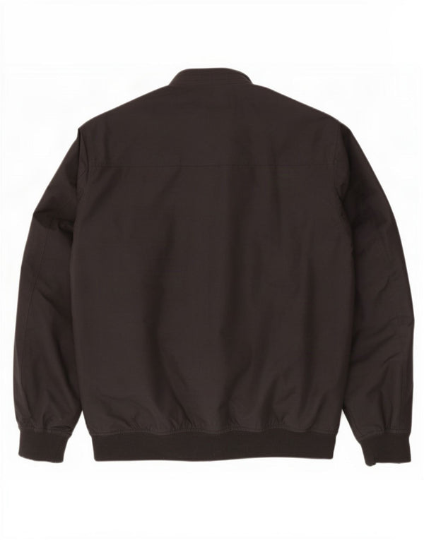 Jaqueta bomber masculina Ben Sherman Reino Unido 42 XL preta