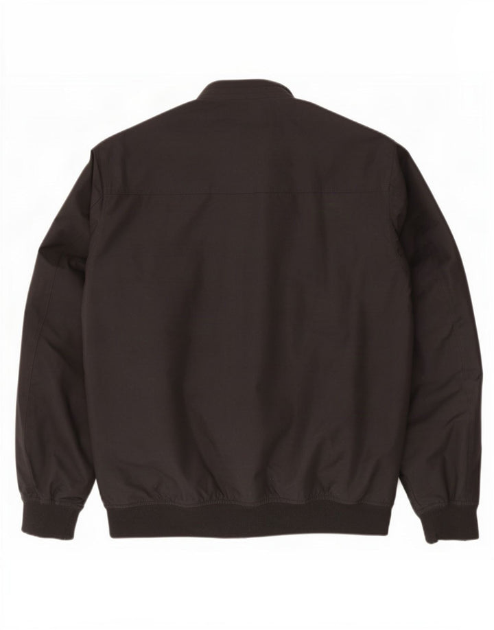 Jaqueta bomber masculina Ben Sherman Reino Unido 42 XL preta