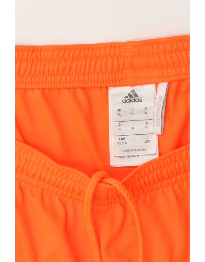 Adidas Masculino Climalite Sport Shorts XL Laranja Poliéster