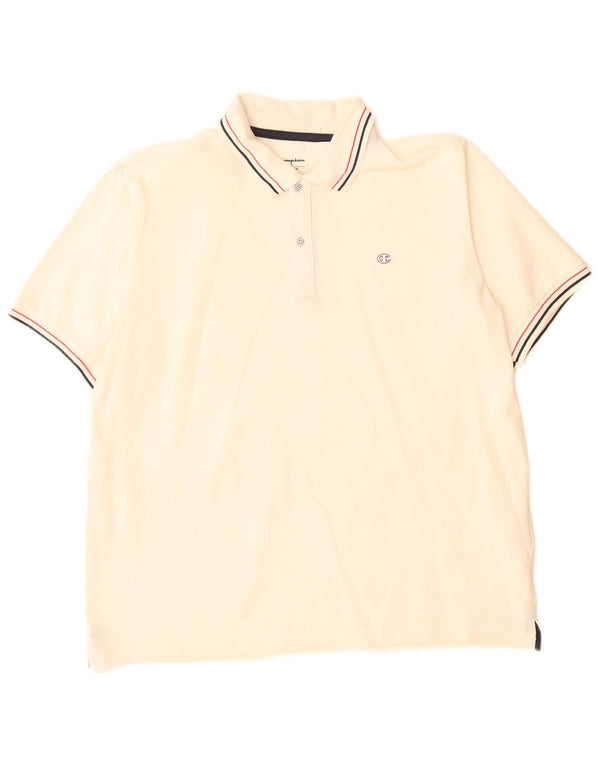 Polo Champion Boys 13-14 Anos XL Branco Algodão