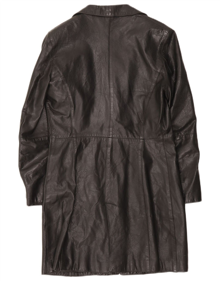 Casaco de couro feminino Tenax IT 46 grande preto