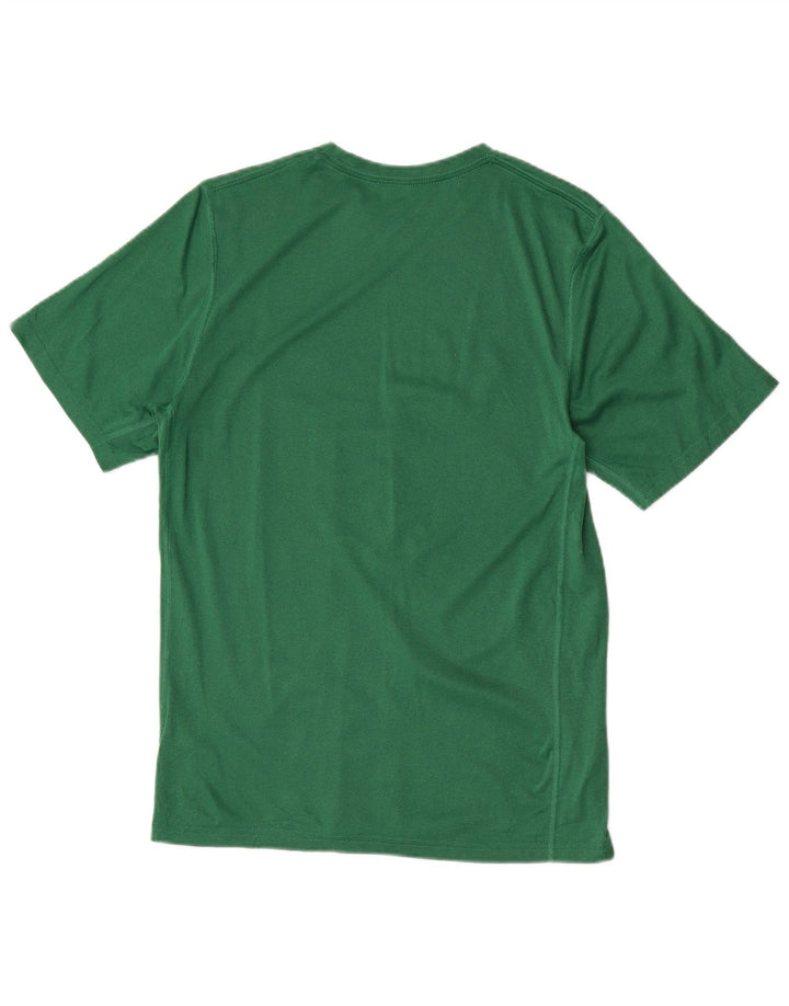 Camiseta Nike Mens Celtics Graphic Top Pequeno Poliéster Verde