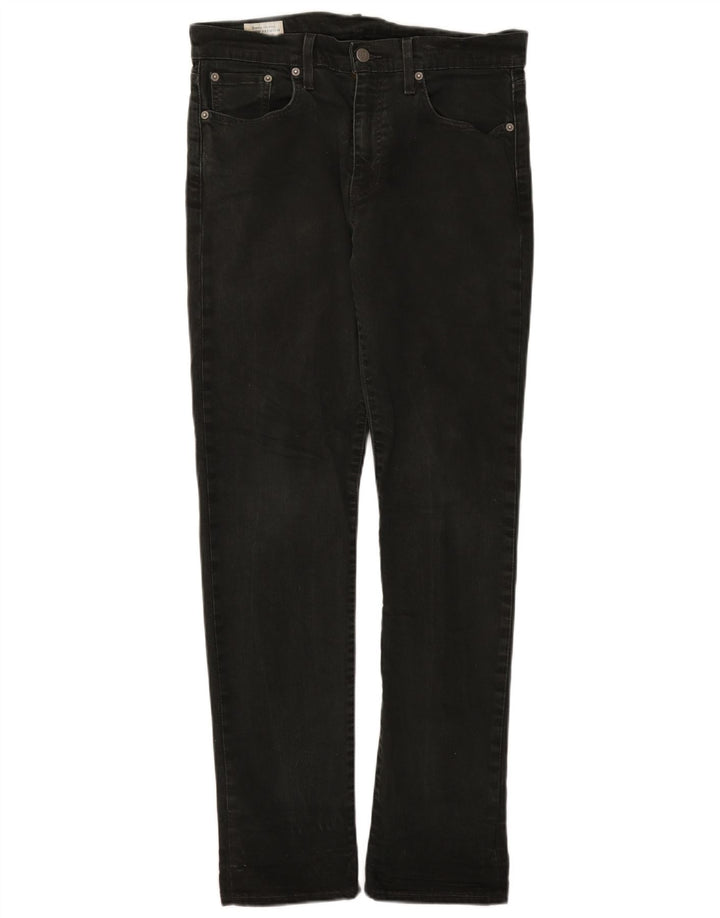 Levi's Mens Jeans Slim W30 L32 Algodão Preto