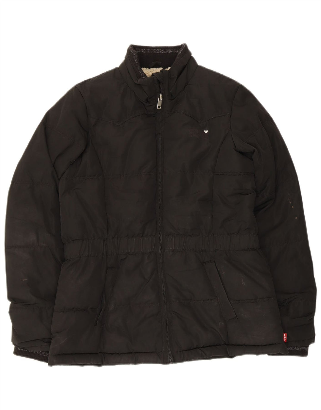 Casaco Levi's Meninas Acolchoado 13-14 Anos Preto Poliéster