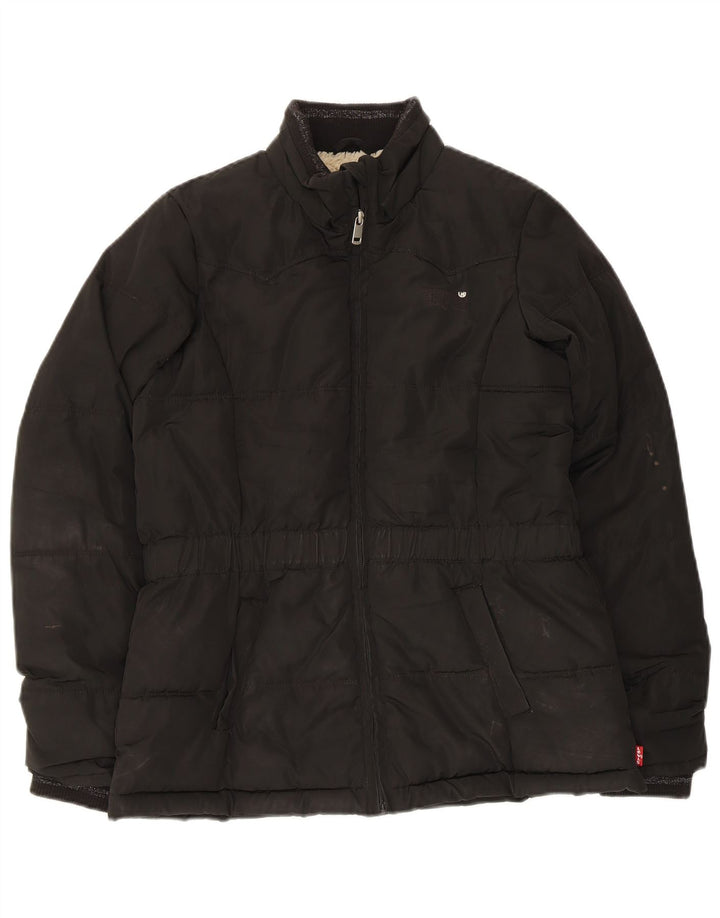 Casaco Levi's Meninas Acolchoado 13-14 Anos Preto Poliéster