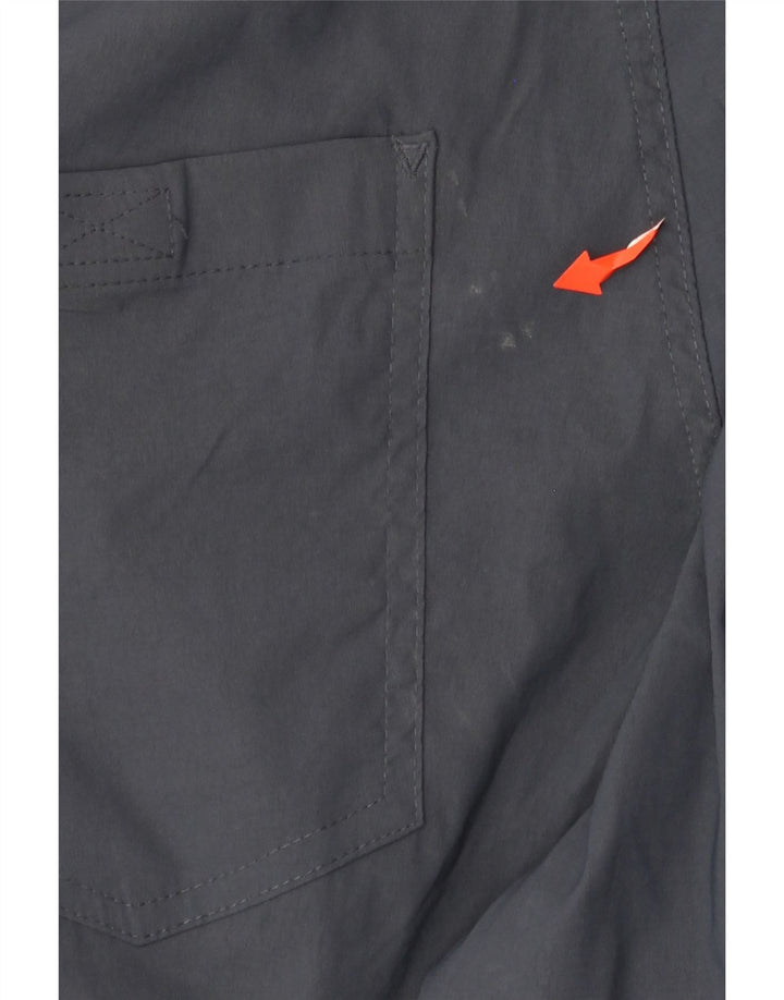 Calça cargo reta masculina EDDIE BAUER W32 L32 azul marinho nylon