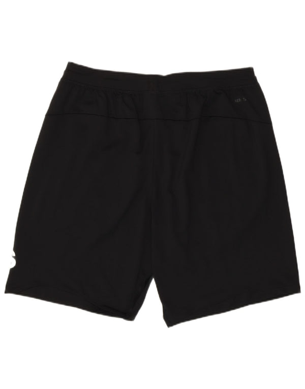 Adidas Mens Aeroready Graphic Sport Shorts Grande Poliéster Preto