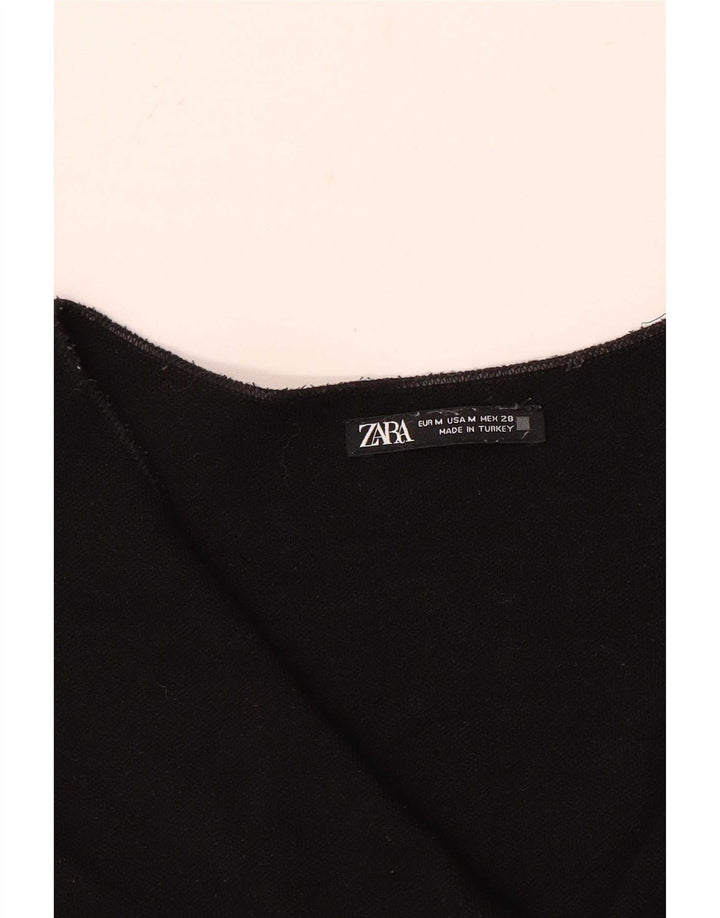 Colete feminino Zara UK 12 médio preto
