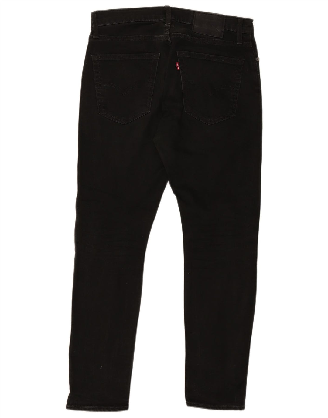 Levi's Mens Slim Jeans W30 L30 Algodão Preto