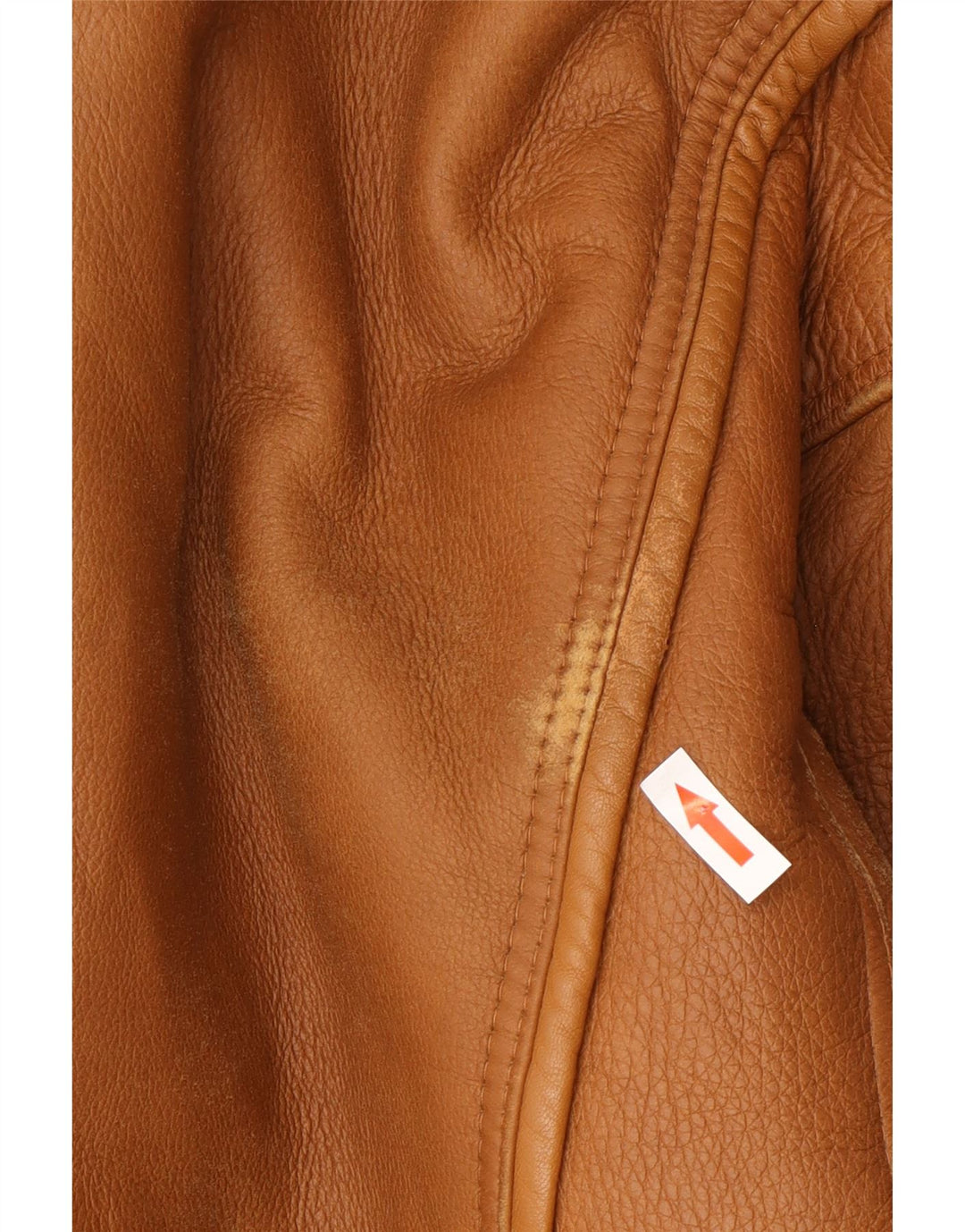 Jaqueta masculina Vinci Shearling UK 40 grande couro marrom