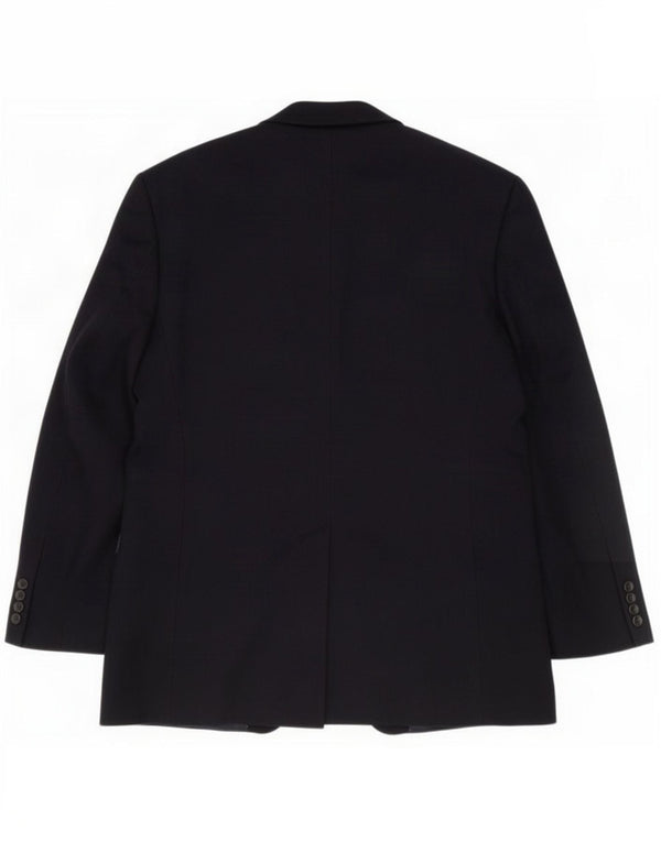 Jaqueta Blazer Masculina de 2 Botões Nautica IT 42 XL Lã Azul Marinho