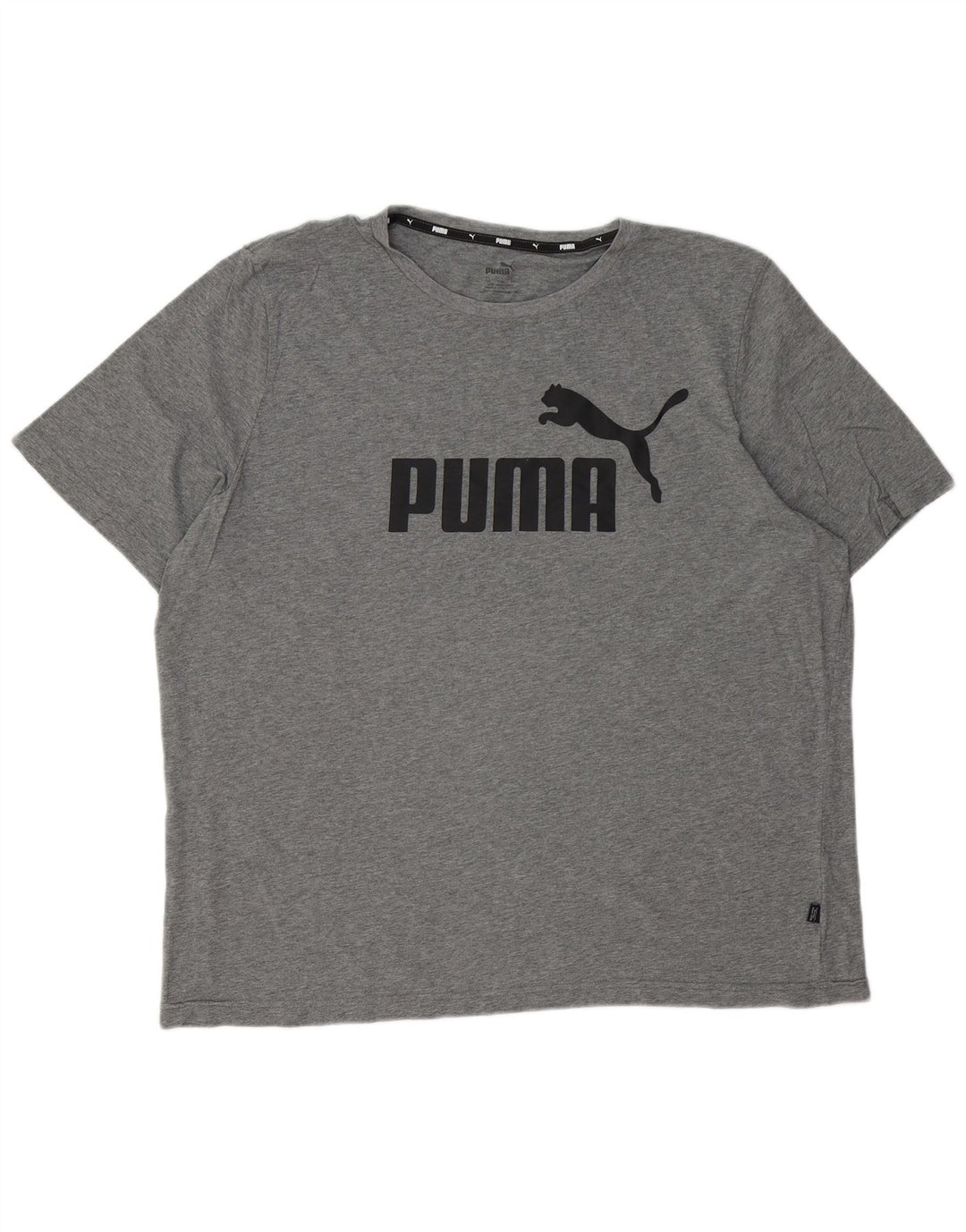Camiseta gráfica masculina PUMA Top 2XL cinza