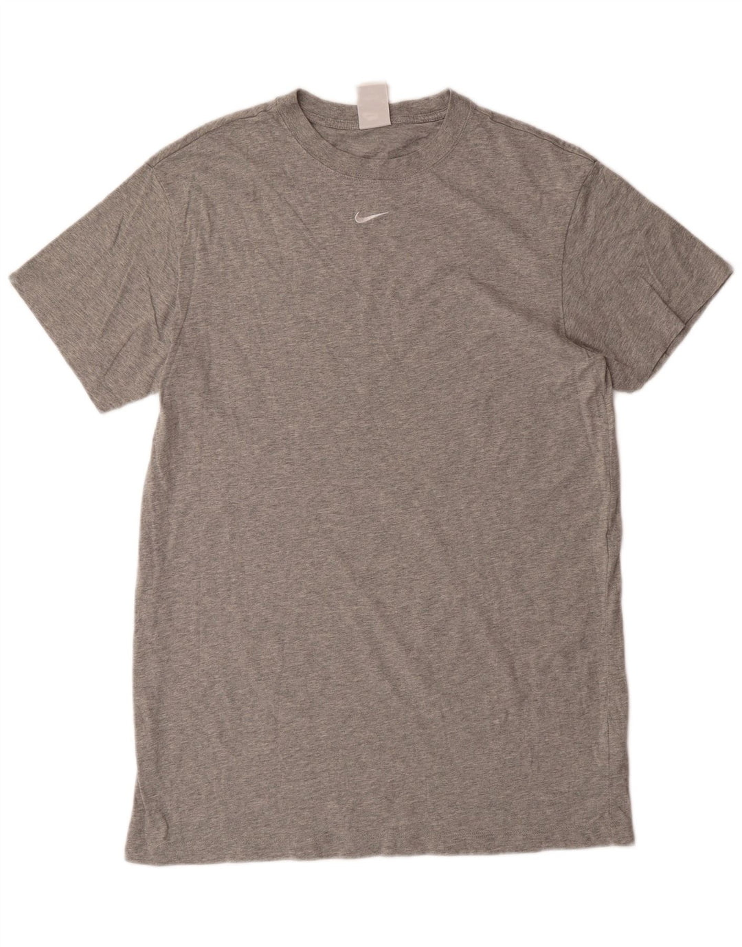 Camiseta masculina NIKE Top Pequeno Algodão Cinza