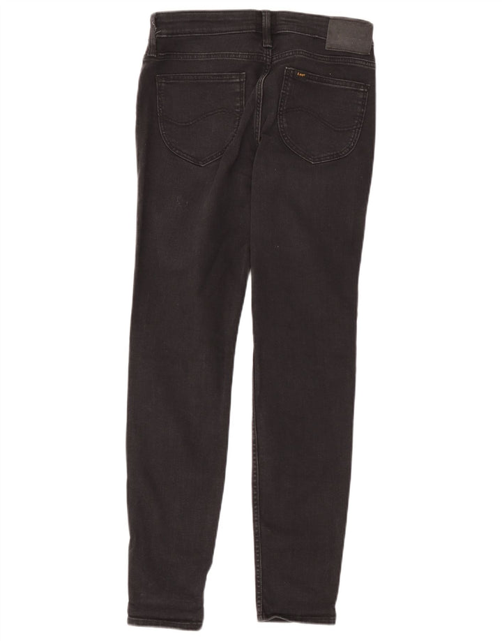 Calça jeans skinny feminina Lee W28 L27 algodão cinza