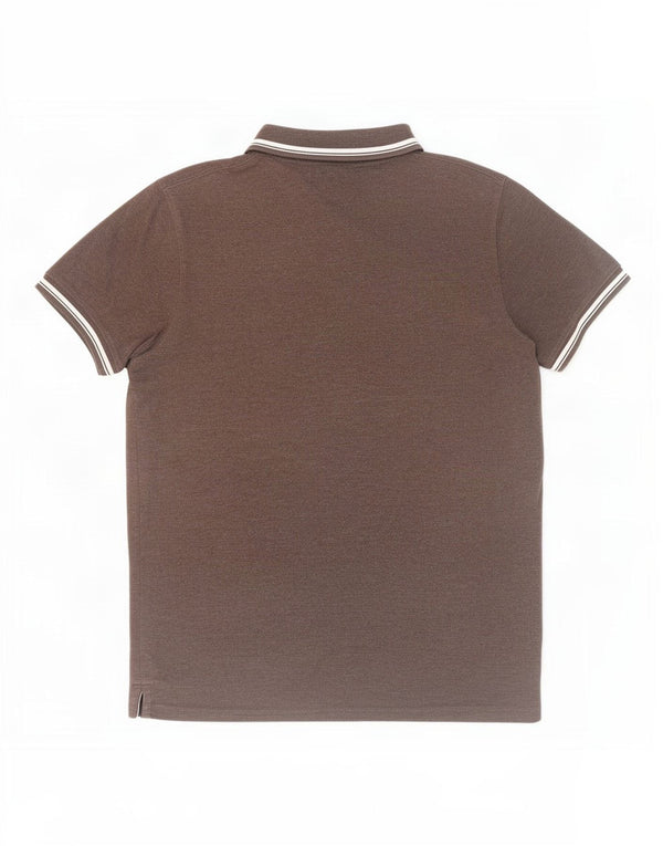 Camisa pólo masculina Sergio Tacchini grande marrom