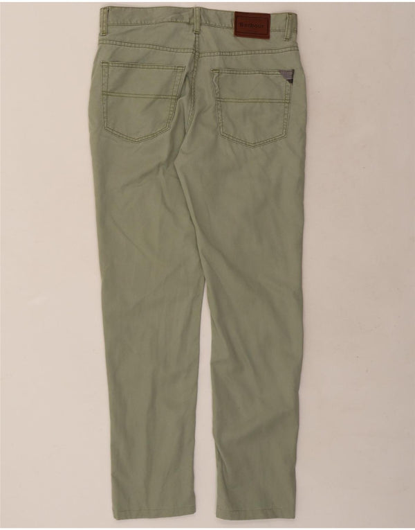 Calça Barbour Masculina Slim Casual W34 L31 Verde