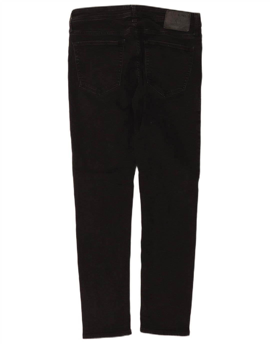 Jack & Jones Masculino GLENN Slim Jeans W33 L32 Algodão Cinza