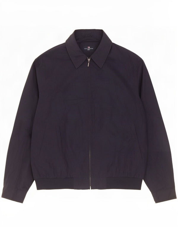 Jaqueta bomber masculina Marks & Spencer Blue Harbor Reino Unido 40 grande poliéster marinho