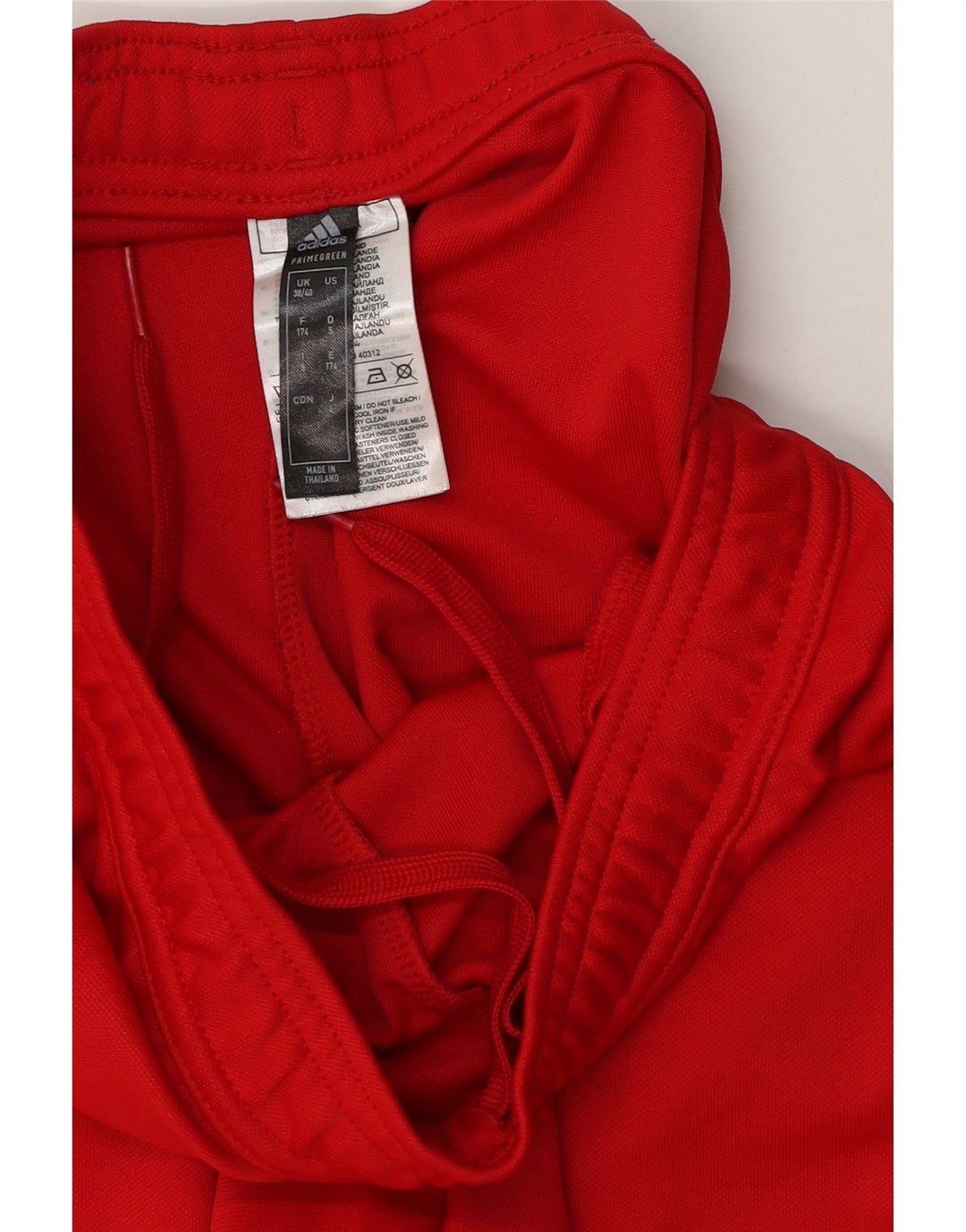 Calça Adidas Aeroready Masculina UK 38/40 Poliéster Vermelho Médio