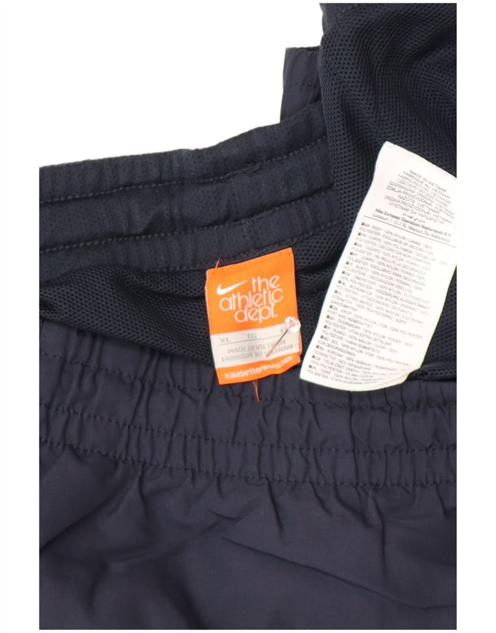 Calções de banho masculinos NIKE XL azul marinho nylon