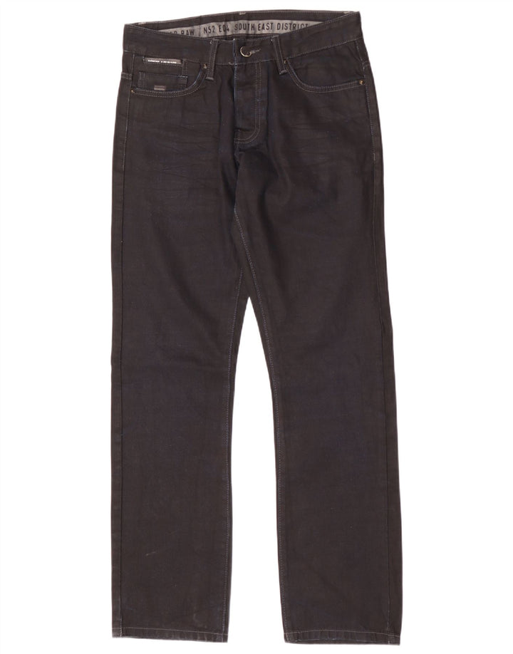 Jeans retos masculinos G-STAR W31 L34 algodão preto