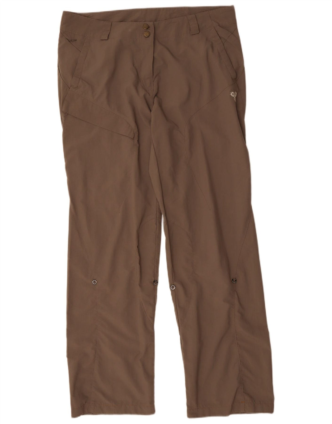 Calça cargo feminina JACK WOLFSKIN Reino Unido 16/18 XL W36 L33 bege