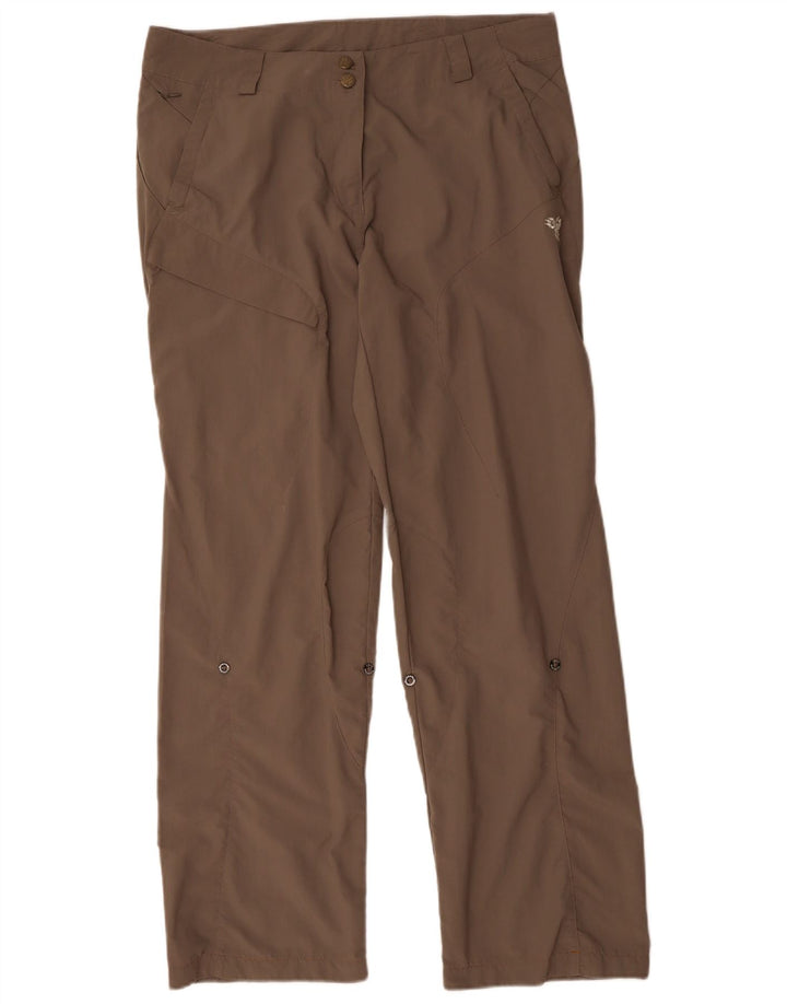 Calça cargo feminina JACK WOLFSKIN Reino Unido 16/18 XL W36 L33 bege