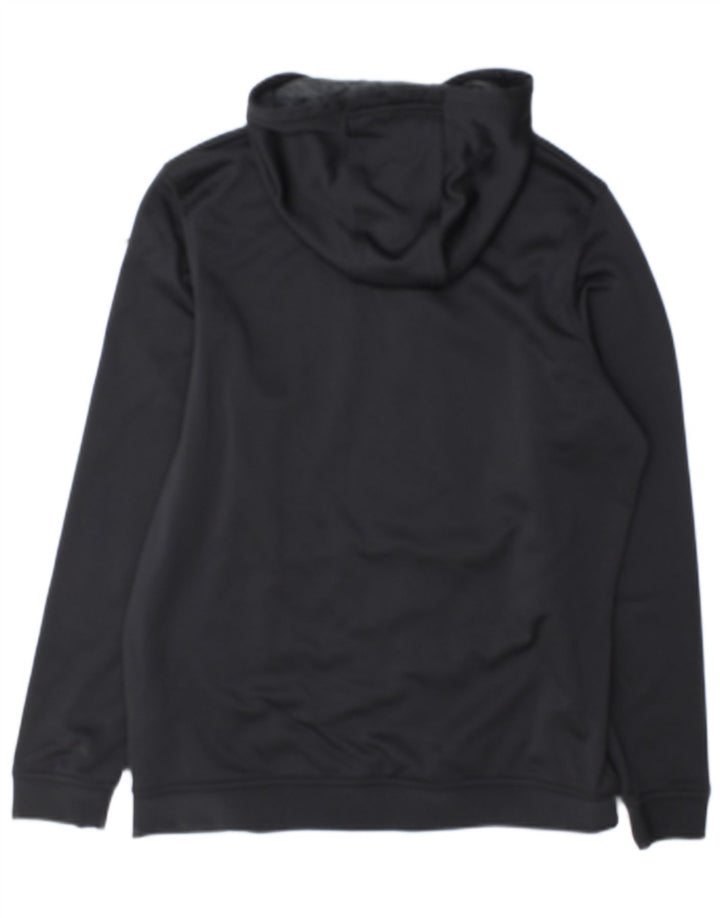 Under Armour masculino Cold Gear Graphic moletom com capuz médio preto poliéster