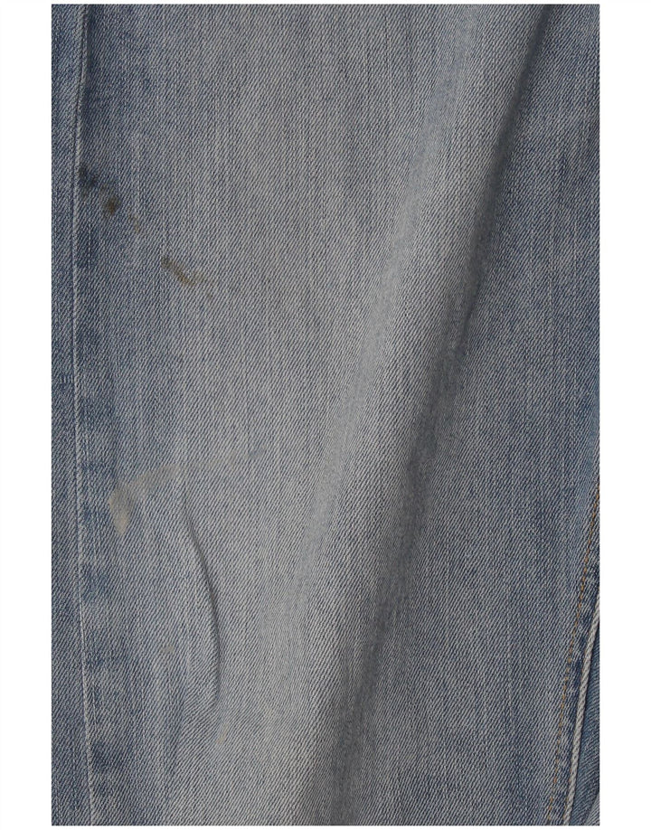 Lee Mens Luke Slim Jeans W36 L32 Azul Algodão