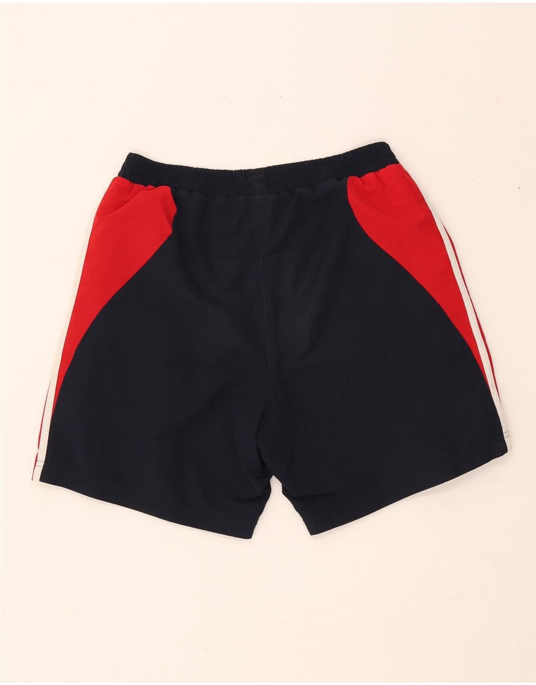 Calções desportivos ADIDAS menino 15-16 anos azul marinho colorblock poliéster