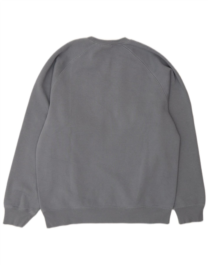 Carhartt moletom masculino jumper médio azul algodão